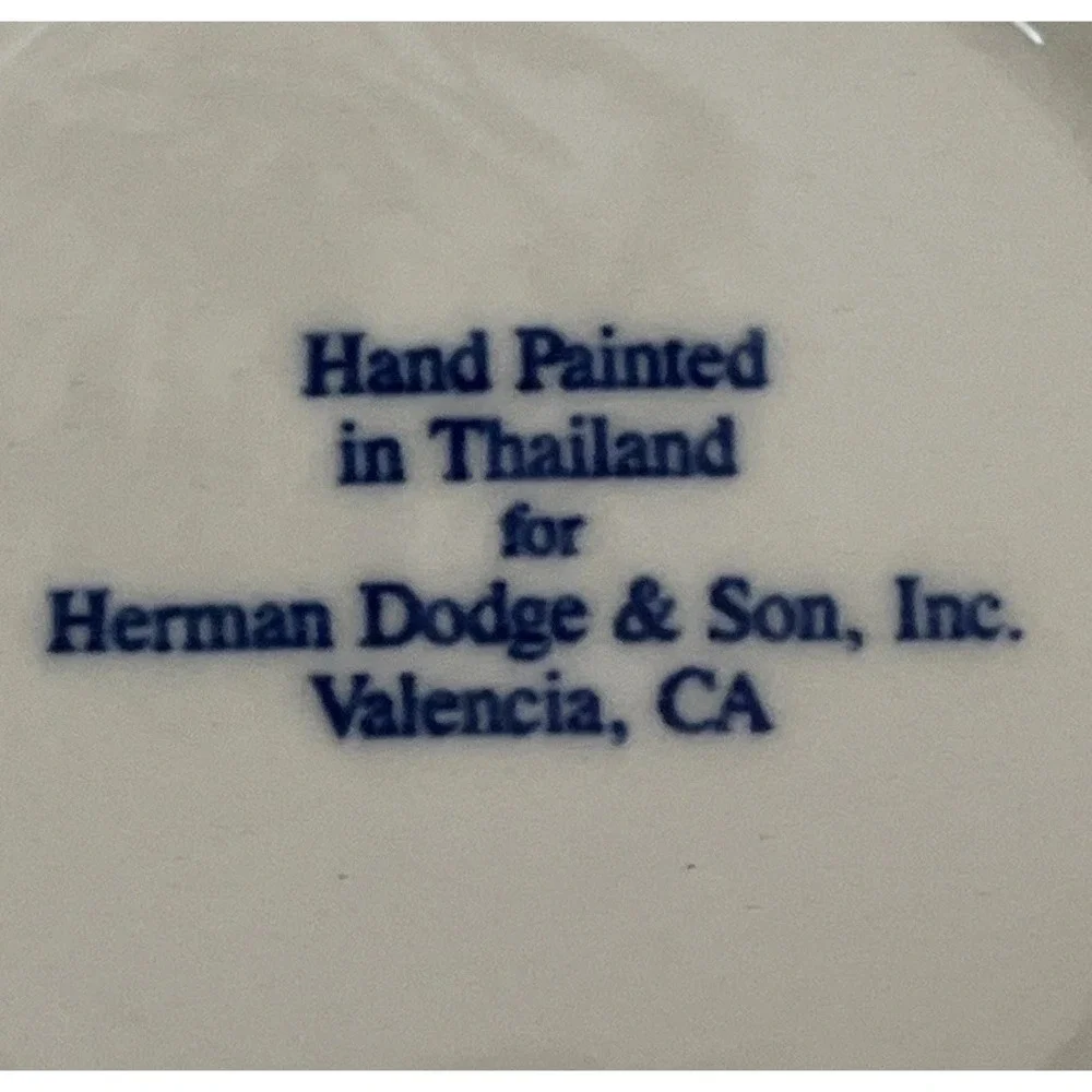 Herman Dodge & Son, Inc Hand Painted Tea Cup‎ & Saucer